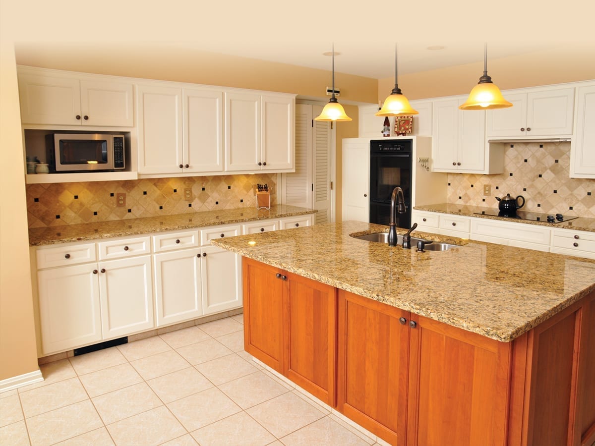 Traditional kitchen remodel in Akron, Ohio, done by American Wood Reface