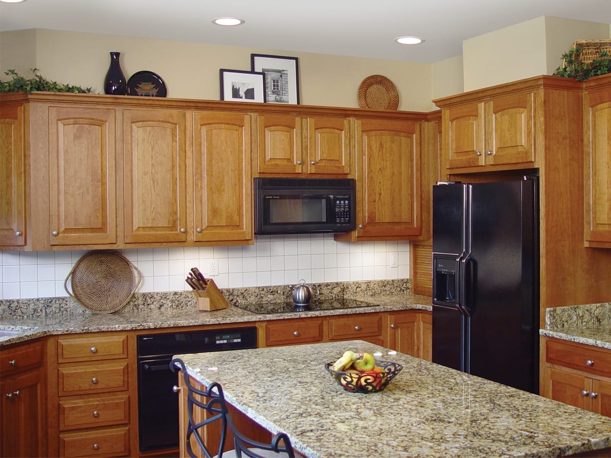 Traditional Kitchen with Contemporary Updates by American Wood Reface